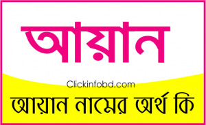 Read more about the article আয়ান নামের অর্থ কি? (Ayan Name Meaning in Bengali) | আয়ান নামের আরবি অর্থ