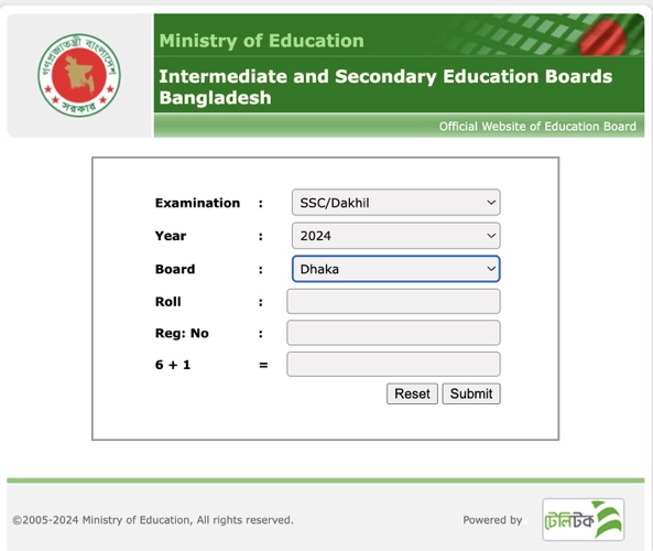 SSC Result 2024