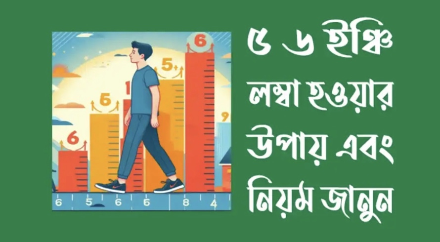 ৭ দিনে ৫ ৬ ইঞ্চি লম্বা হওয়ার উপায় ২০২৫ (7 Dine 5-6 inchi Lomba Howar Upay)