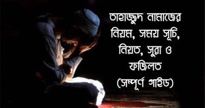 Read more about the article তাহাজ্জুদ নামাজের নিয়ম, সময় সূচি, নিয়ত, সূরা ও ফজিলত (সম্পূর্ণ গাইড) | Tahajjud Namaz